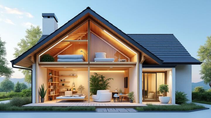 Comment l'isolation de toiture contribue à une maison plus saine 1 découvrez comment l'isolation de toiture améliore la qualité de l'air et le confort thermique pour une maison plus saine et écoénergétique.