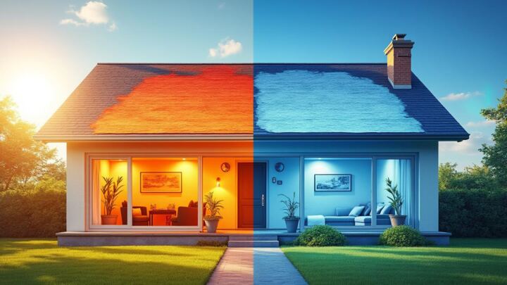 découvrez comment l'isolation de toiture influence la température intérieure de votre maison, améliorant le confort thermique tout en réduisant les coûts énergétiques.