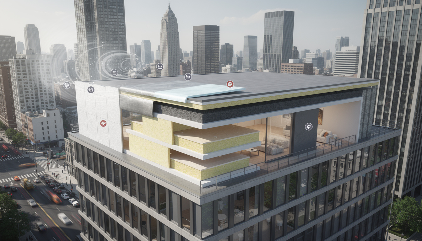 Isolation de toiture et réduction des nuisances sonores 2 optimisez le confort de votre habitat grâce à notre expertise en isolation de toiture et réduction des nuisances sonores. profitez d'une maison plus calme et économe en énergie.