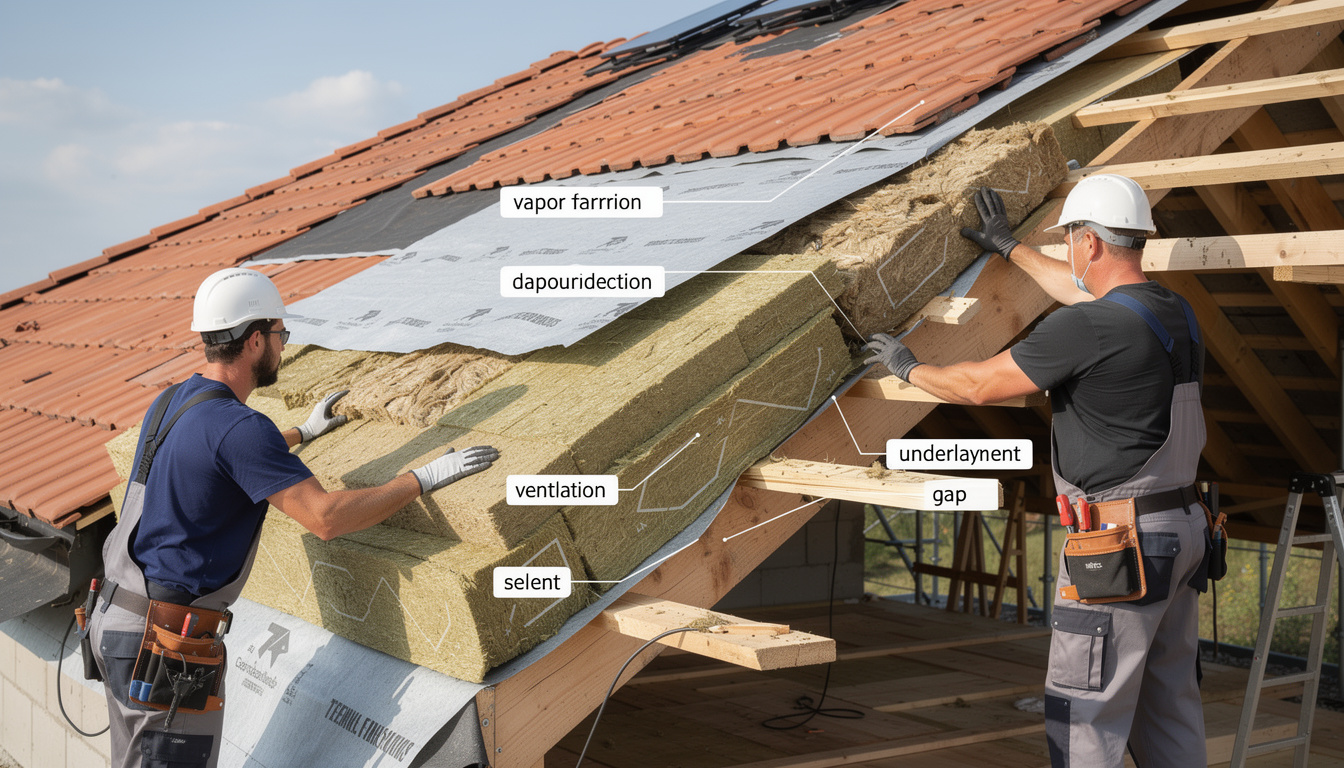 comparez les prix pour une isolation de toiture performante et trouvez la meilleure solution pour optimiser le confort thermique de votre maison tout en réalisant des économies.