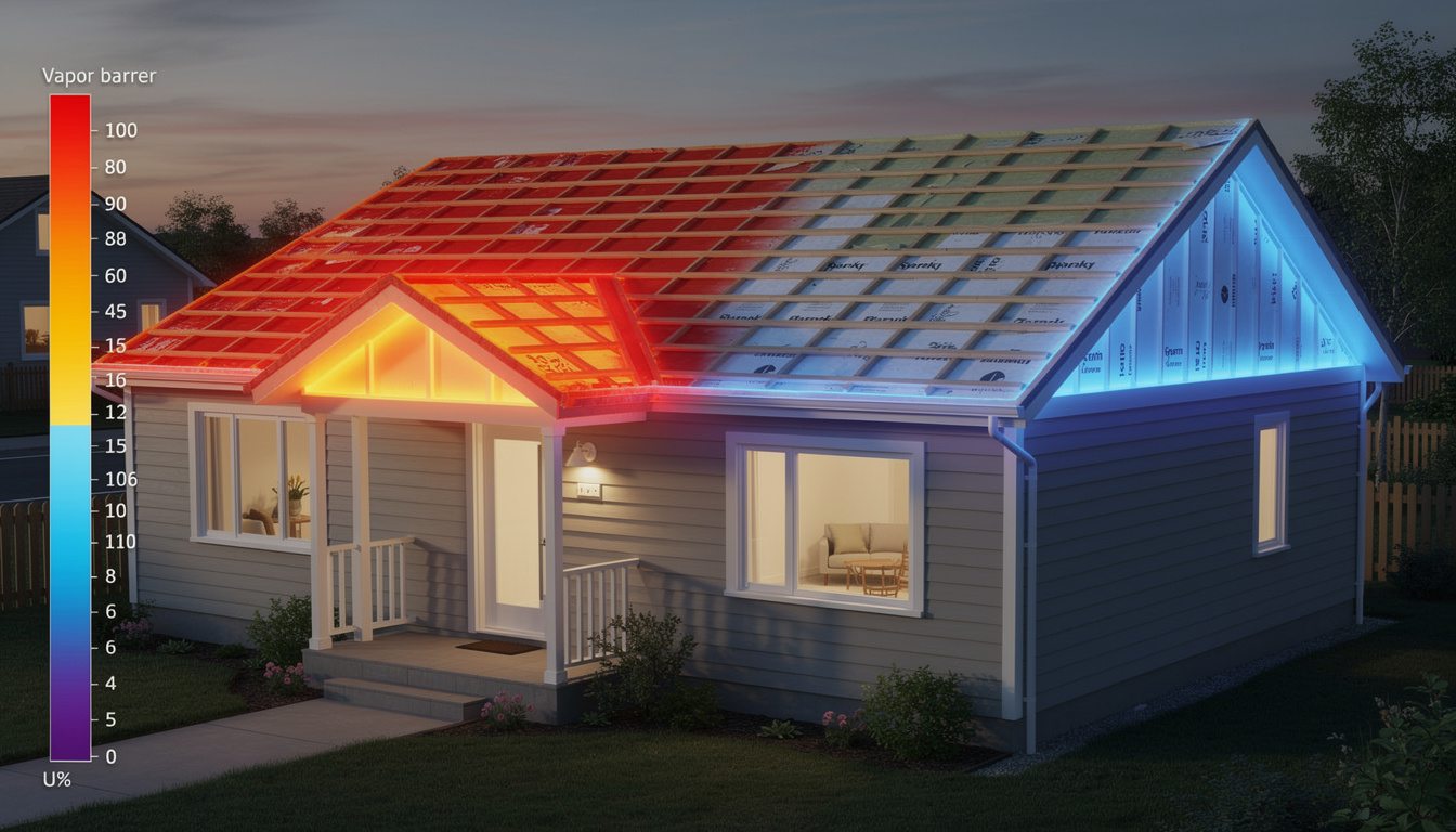 Isolation de toiture et conséquences sur la facture de chauffage 2 découvrez comment l'isolation de toiture peut réduire significativement votre facture de chauffage en améliorant l'efficacité énergétique de votre maison.