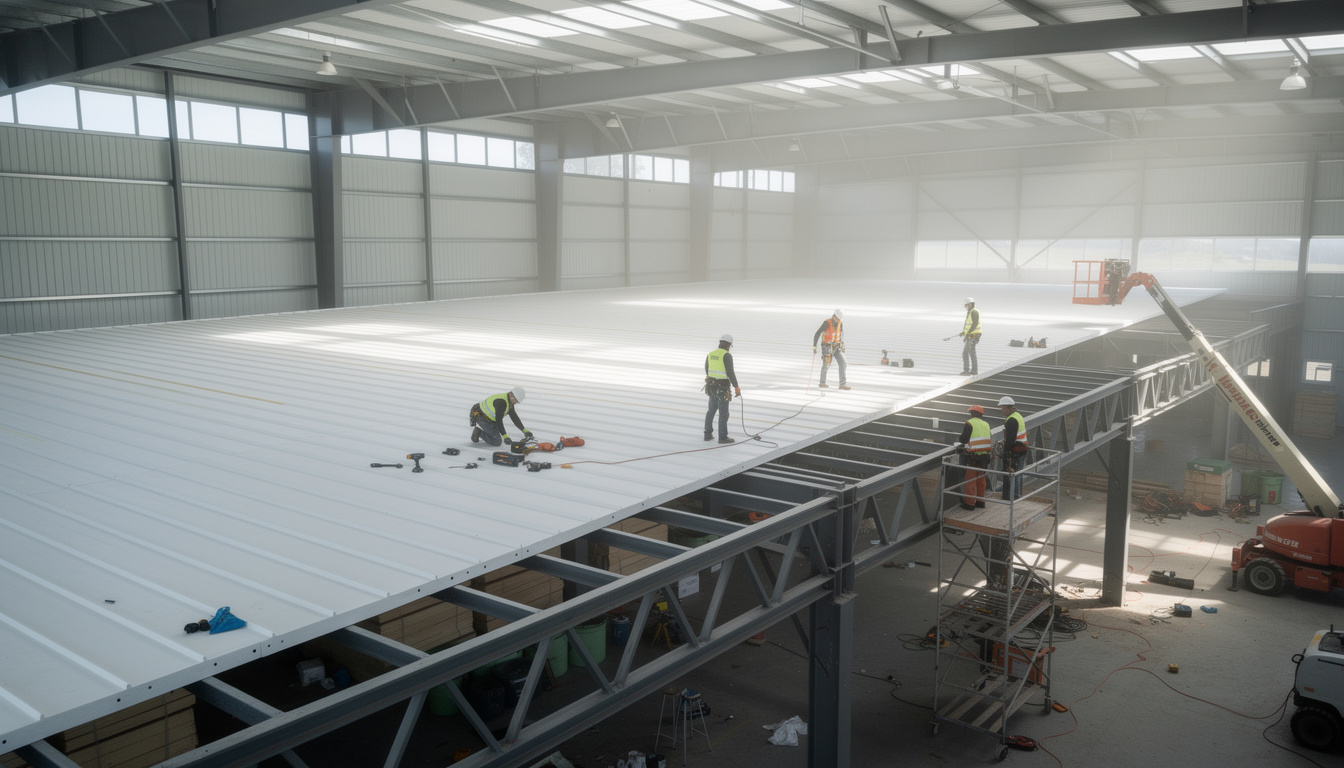 découvrez les meilleures solutions d'isolation de toiture industrielle pour optimiser la performance énergétique et la durabilité des grands bâtiments.