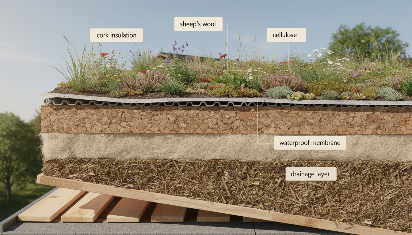 découvrez les isolants biosourcés, leurs avantages écologiques et comment les utiliser efficacement pour l'isolation de votre toiture.